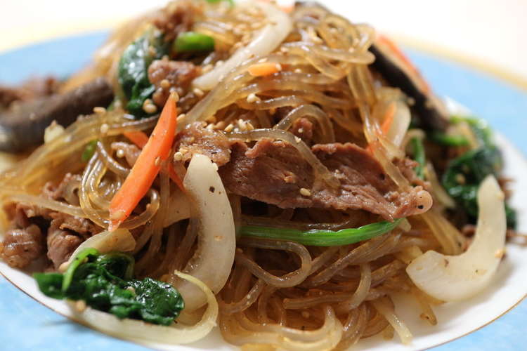 チャプチェ 韓国家庭料理 レシピ 作り方 By Cookworld クックパッド