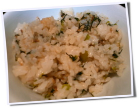♥カブの葉で美味しい菜めし♥お弁当にも♥