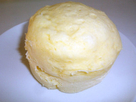レンジでもちもちむっちり蒸しパン