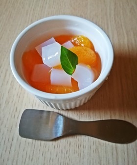 ダイエット♪ナタデココ風こんにゃくみかん