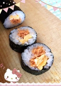 海苔巻き〜鮭＆卵〜(o˘◡˘o)♡ 