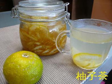 柚子蜂蜜でほっこり柚子茶の写真