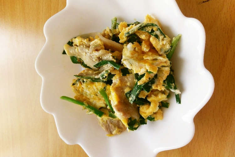 スタミナ満点 豚ニラ玉炒め レシピ 作り方 By はらぺこナオ飯 クックパッド 簡単おいしいみんなのレシピが354万品