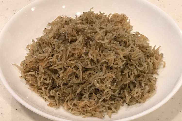 余ったしらす干で しらすの甘辛炒め煮 レシピ 作り方 By クックまいななパパ クックパッド