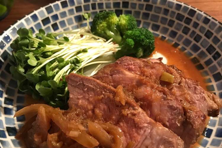 塊肉の豚肩ロース生姜焼 レシピ 作り方 By うまいあれ クックパッド 簡単おいしいみんなのレシピが375万品