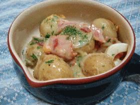 新じゃがのホットサラダ