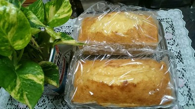 マーマレードケーキ(バター無し)の写真