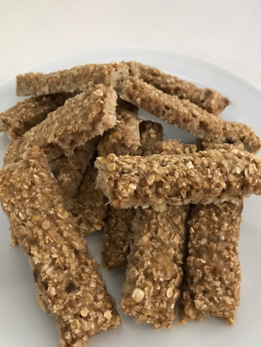 ビスコフオートミールバーのレシピ