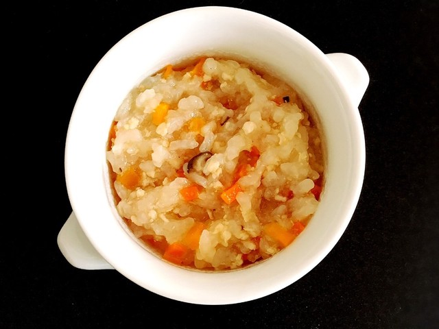 離乳食中期後期 鶏と野菜の炊き込みご飯 レシピ 作り方 By かんかんママ クックパッド 簡単おいしいみんなのレシピが373万品
