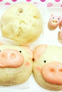 肉まん★551蓬莱風【簡単可愛い豚まん】