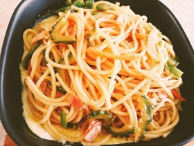 スキレットで☆懐かしの鉄板ナポリタン