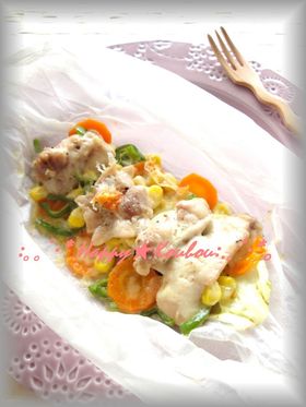 ✤チキンのクレイジーソルト蒸し✤