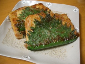 ✿超簡単♪豆腐のバター醤油焼き✿