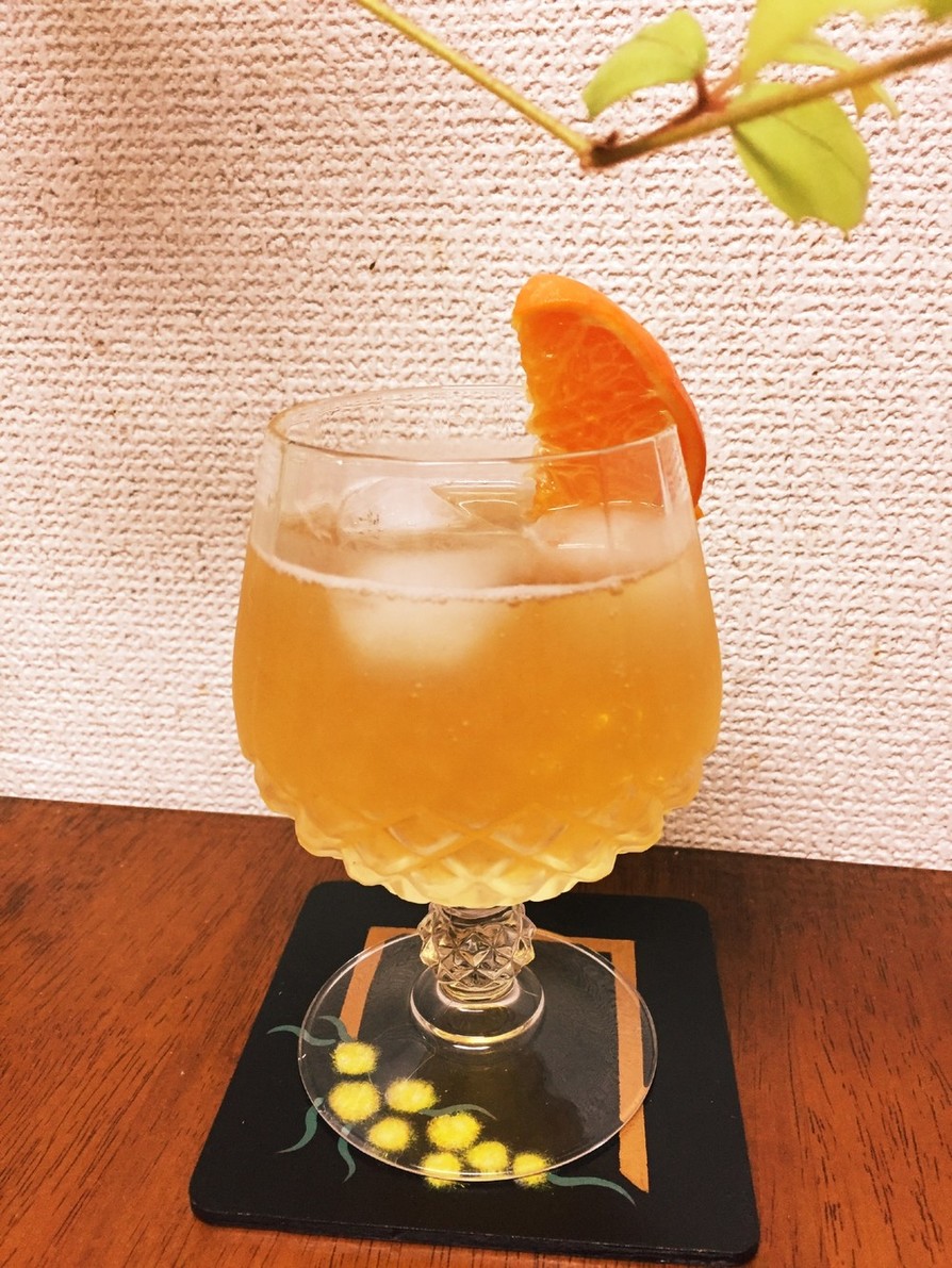 手作り☆フルーツ黒酢♪オレンジの画像