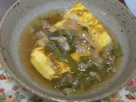 おから入り★出し巻き玉子のネギあんかけ☆