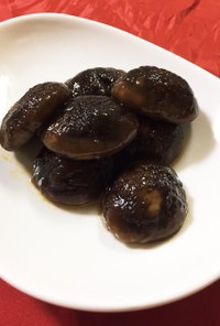 椎茸と蚝油の中華風ピリ辛含め煮