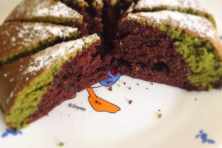 炊飯器で簡単 抹茶ココアパウンドケーキ レシピ 作り方 By Kimuchan クックパッド