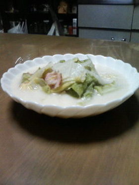 超簡単!冷蔵庫にある白菜とキャベツで!