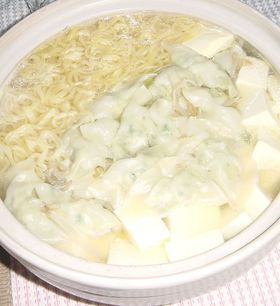 鍋物に入れる麺はコレ☆焼きそば麺☆