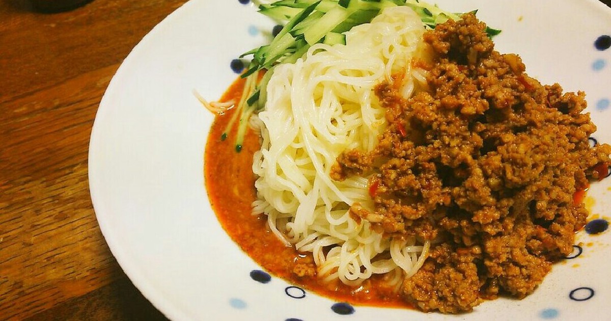 汁 なし 担々麺 レシピ 練り ゴマ なし
