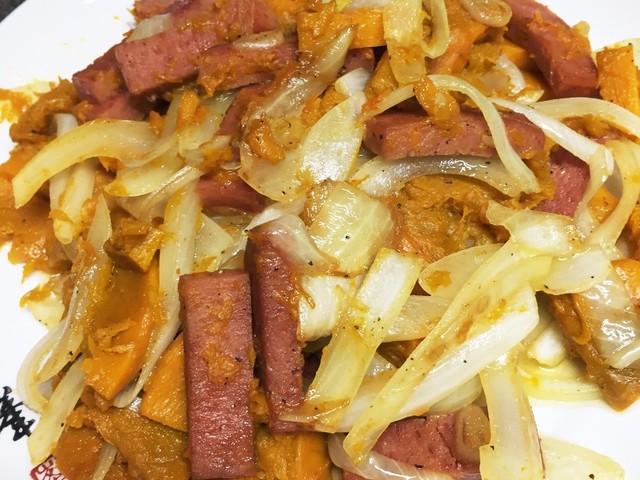 甘くないかぼちゃ消費 スパム炒め レシピ 作り方 By Misia G クックパッド 簡単おいしいみんなのレシピが350万品