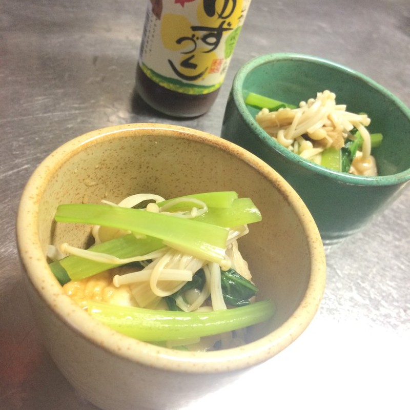 小松菜 おひたし ポン酢