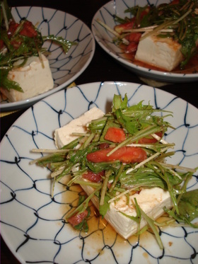 ☆ホット豆腐サラダ☆