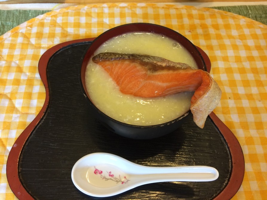 ダイエットに最適な鮭Congee(粥）の画像