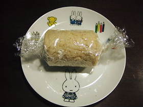 食パンで♪チョコバナナロール
