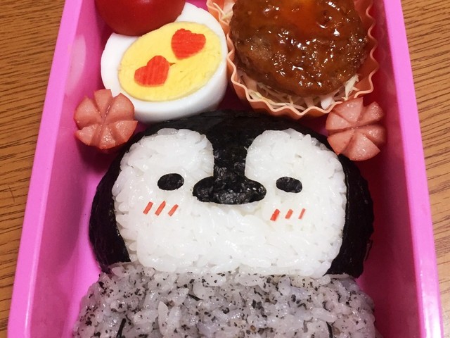 キャラ弁 ペンギンのペンちゃん レシピ 作り方 By ぽめchan クックパッド 簡単おいしいみんなのレシピが373万品
