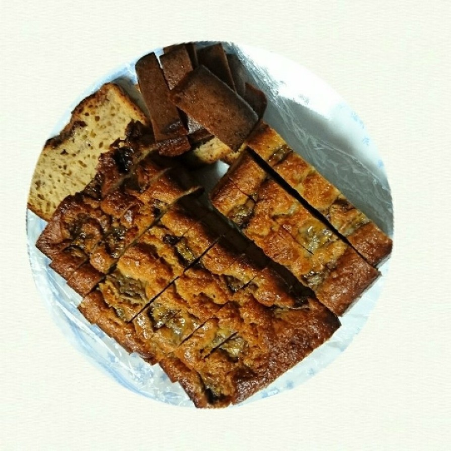 島バナナの黒糖パウンドケーキの画像
