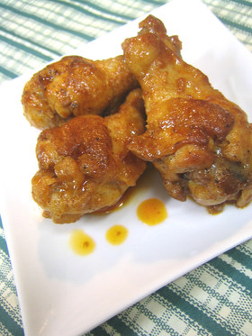 手羽元の❤ฺレモン焼き