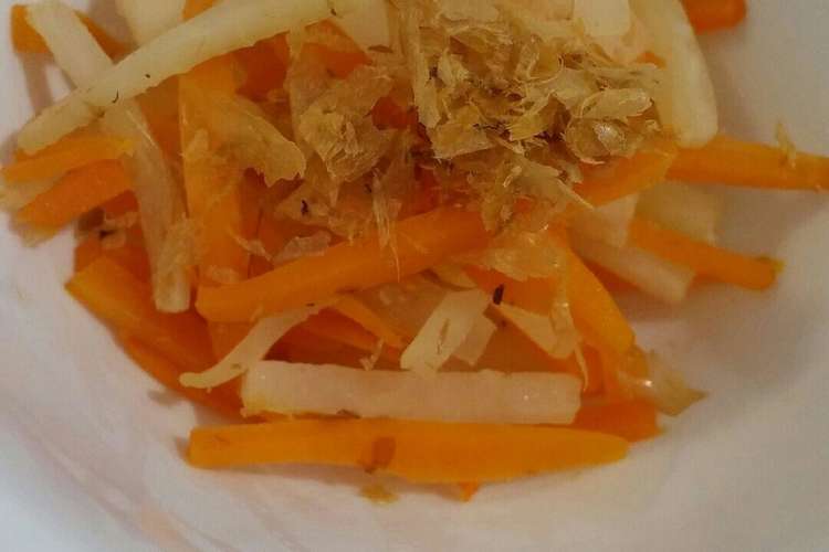 人参と大根のきんぴら風 離乳食 幼児食 レシピ 作り方 By やまみ クックパッド 簡単おいしいみんなのレシピが376万品