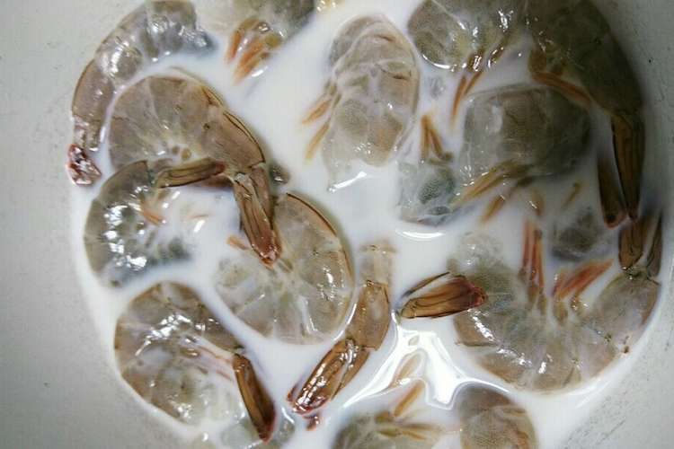 臭い無し エビの下拵え レシピ 作り方 By まらごじっぺ クックパッド 簡単おいしいみんなのレシピが355万品