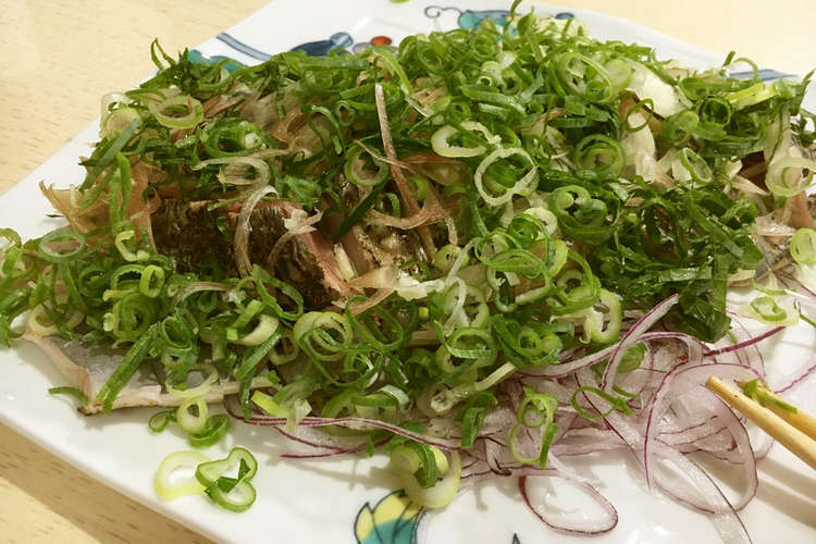 家で焼くカツオのたたき 夏はコレ レシピ 作り方 By 栄養士ミスズさん クックパッド 簡単おいしいみんなのレシピが356万品