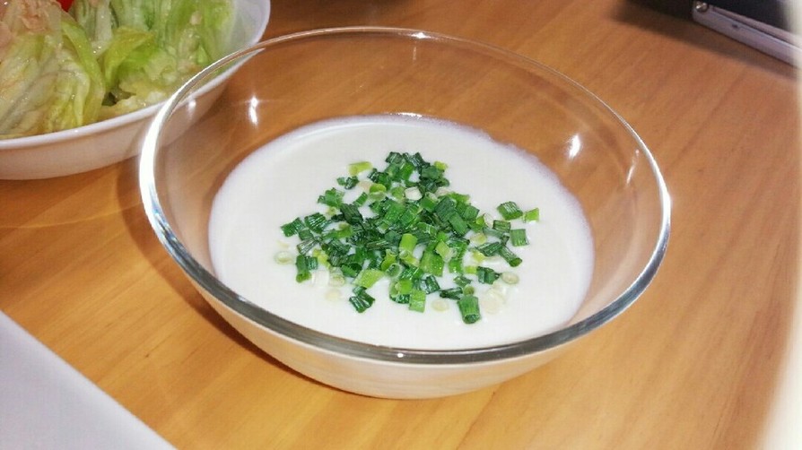 豆腐の冷製スープの画像