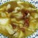 レンズ豆とキャベツのグリーンカレースープ