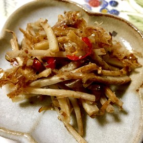 スパイシー!簡単!無限きんぴらごぼう