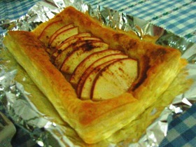 絶対美味!簡単!オープンアップルパイ