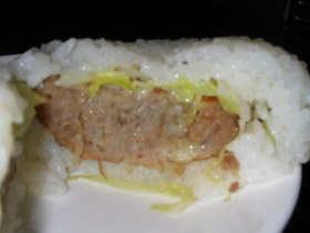 3分でライスバーガーおにぎり♪