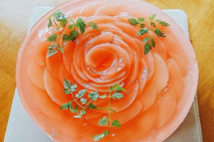 桃のレアチーズケーキ レシピ 作り方 By カオリ0626 クックパッド
