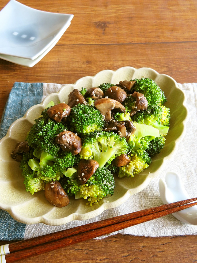 ガーリックマッシュルームのレシピ