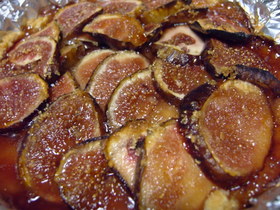 イチジクの簡単たると