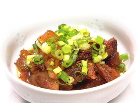 圧力鍋で!牛すじの煮込み