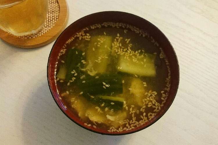 もりもり中華風きゅうりスープ レシピ 作り方 By 浜のたま クックパッド 簡単おいしいみんなのレシピが372万品