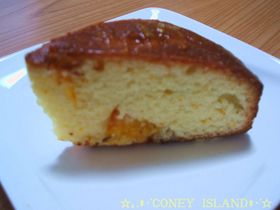 お店の味♦♫♦・*:.。オレンジケーキ