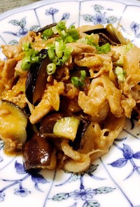簡単　絶品中華✨なすと豚肉の味噌炒め