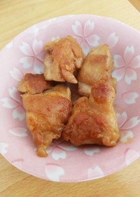 梅とポン酢で鶏のさっぱり照り焼き