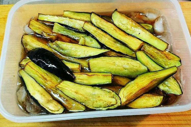 なすの大量消費に なすの揚げ浸し レシピ 作り方 By 彩母ちゃん クックパッド 簡単おいしいみんなのレシピが353万品