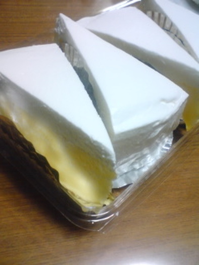生チーズケーキの写真